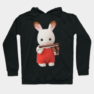 Calico Critters Sylvanian Families Violin Bunny Hoodie